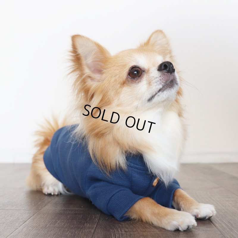 画像10: マルチスラブ裏毛のカーディガン（ミッドナイト） (10)