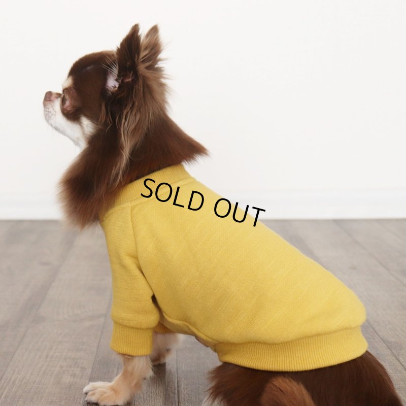 画像9: マルチスラブ裏毛のカーディガン（ミモザ） (9)