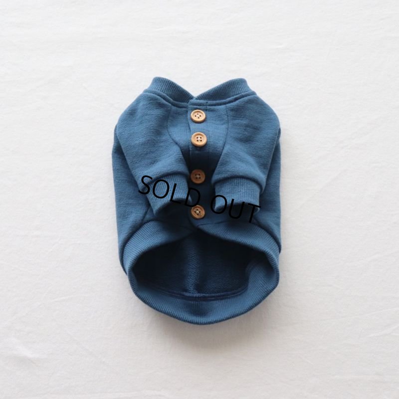 画像14: マルチスラブ裏毛のカーディガン（ミッドナイト） (14)