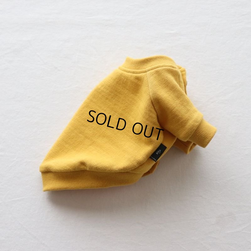 画像14: マルチスラブ裏毛のカーディガン（ミモザ） (14)