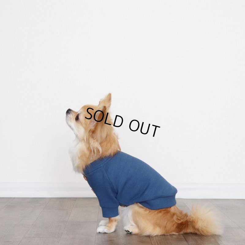 画像3: マルチスラブ裏毛のカーディガン（ミッドナイト） (3)