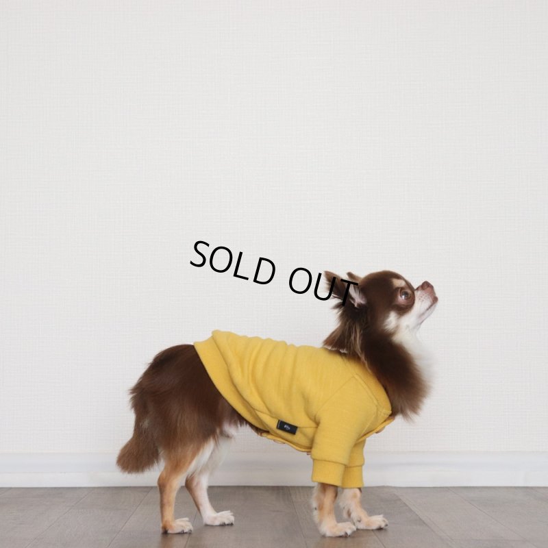 画像6: マルチスラブ裏毛のカーディガン（ミモザ） (6)