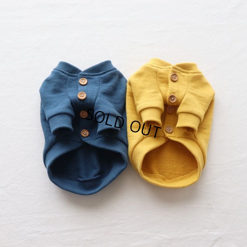 画像17: マルチスラブ裏毛のカーディガン（ミッドナイト） (17)