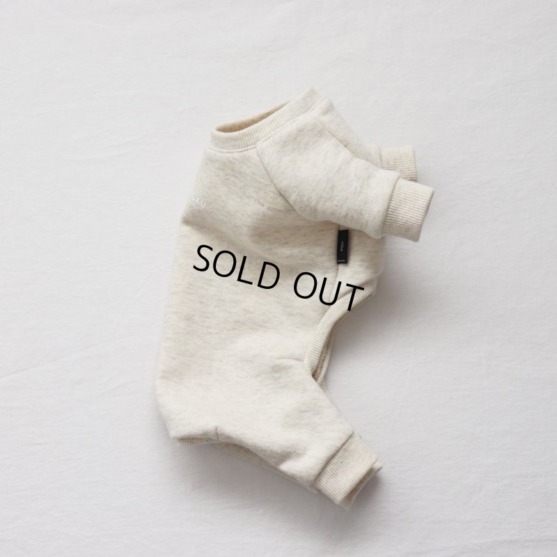 画像17: スウェットロンパース（オートミール） (17)