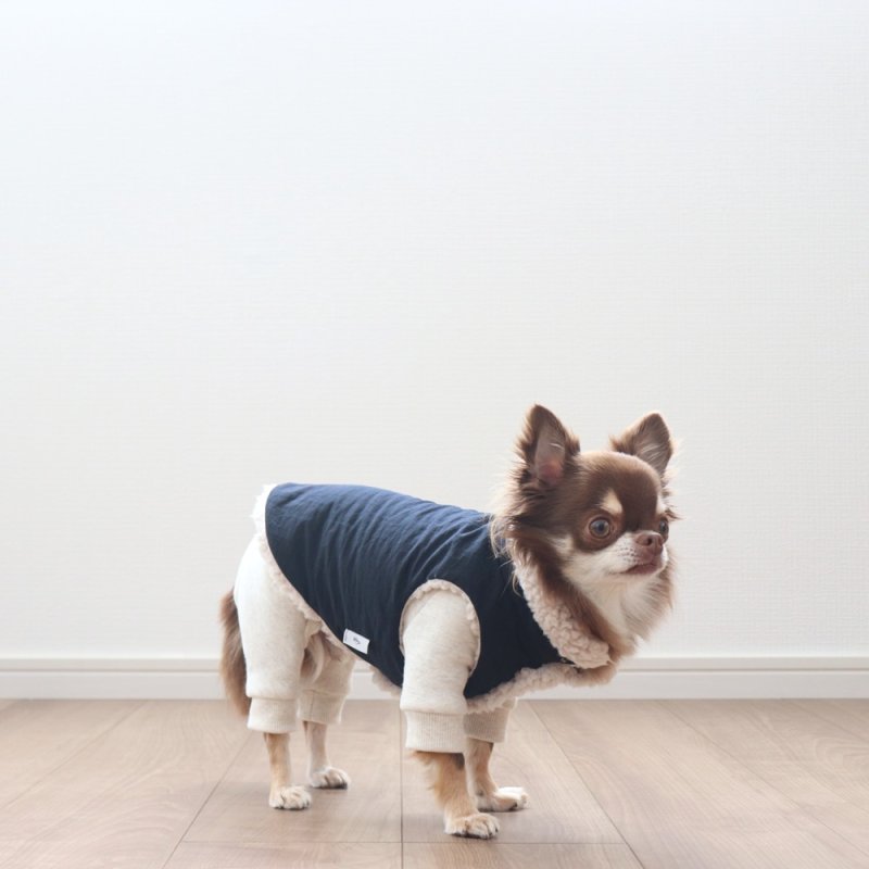 画像17: [完成品] スウェットロンパース（オートミール） (17)