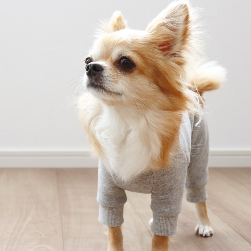 画像9: スウェットロンパース（杢グレー） (9)