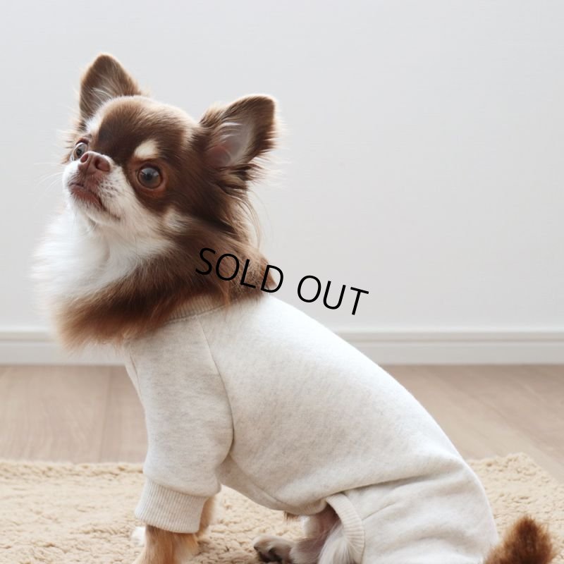 画像11: スウェットロンパース（オートミール） (11)