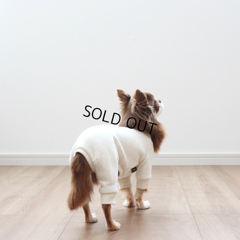 画像7: スウェットロンパース（オートミール） (7)