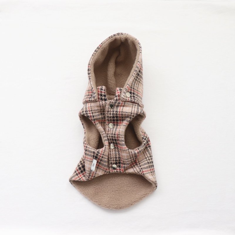 画像18: 2wayフリースチェックベスト（マギー） (18)