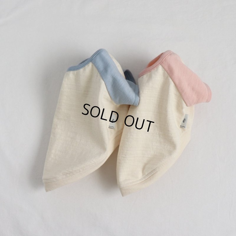 画像16: パステルカラーのラグランTシャツ(さくら×生成り) (16)