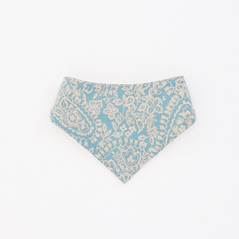 画像11: 保冷剤ポケットつきのバンダナ（ペイズリーターコイズ） (11)