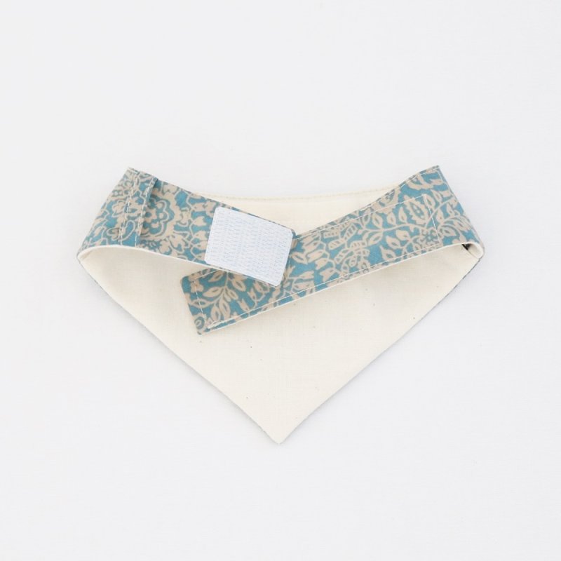 画像13: 保冷剤ポケットつきのバンダナ（ペイズリーターコイズ） (13)