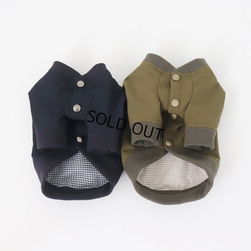 画像16: ブルゾン（ネイビー×ネイビーギンガム）　※撥水機能あり (16)