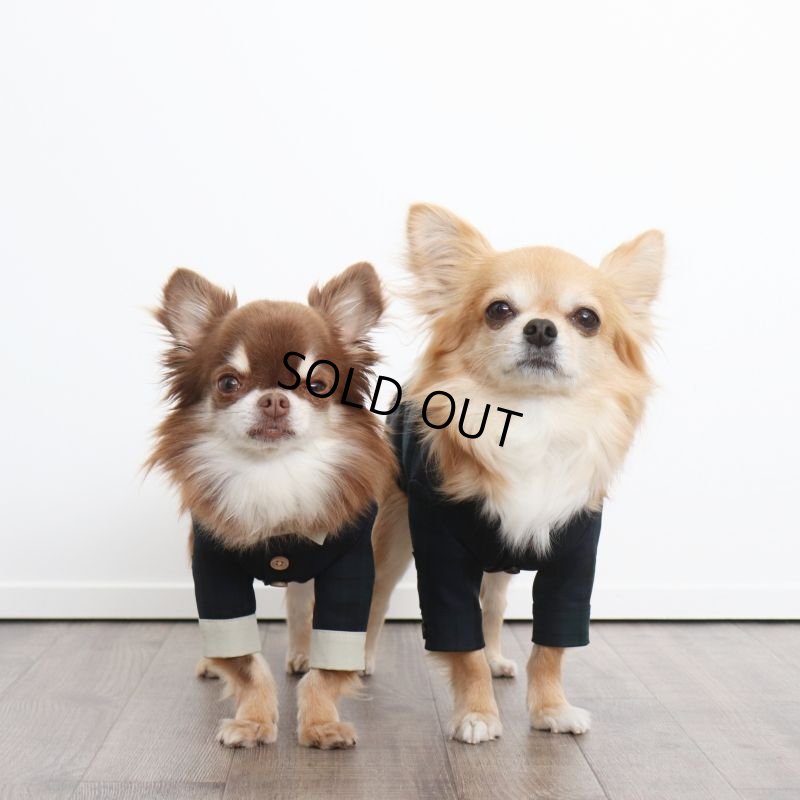 画像11: バンドカラーシャツ（ブラックウォッチ） (11)