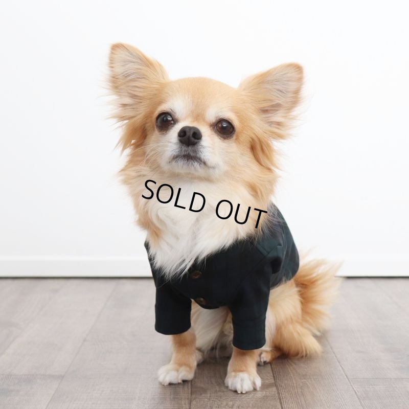 画像4: バンドカラーシャツ（ブラックウォッチ） (4)