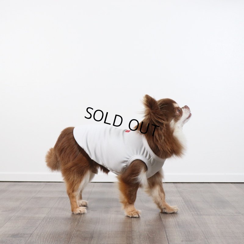 画像8: 夏に着る接触冷感でウェットクールなタンクトップ（ホワイト） (8)