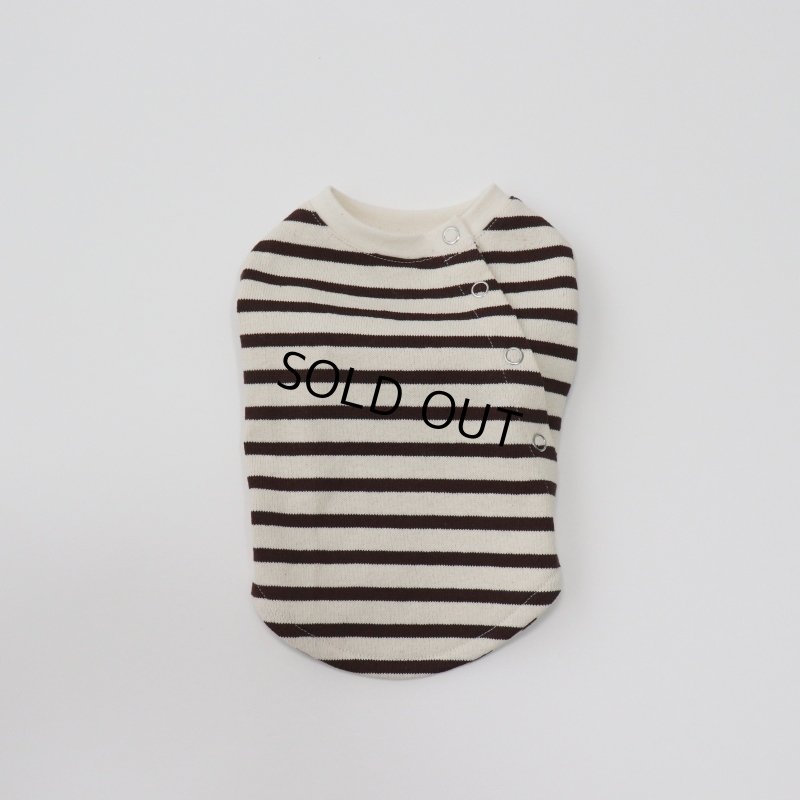 画像19: バックオープンなカットソー（ダークブラウン×生成り） (19)