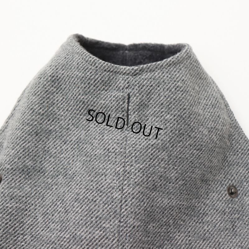 画像25: コットンツイードコート（グレー）※お洋服が苦手なわんちゃんやシニアなわんちゃんにもおすすめです (25)