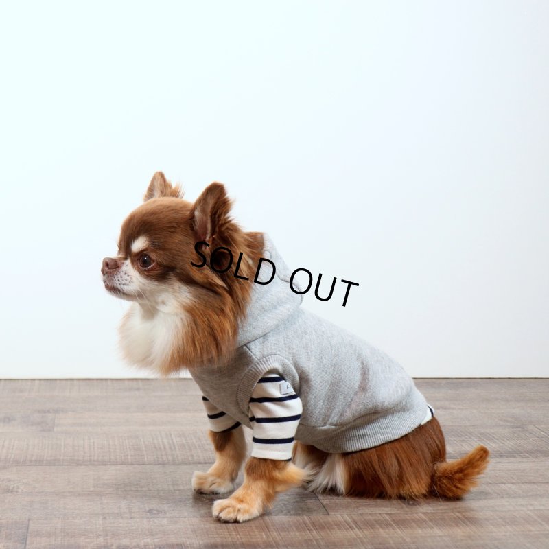 画像16: 薄手なボーダーカットソー（ネイビー×生成り） (16)